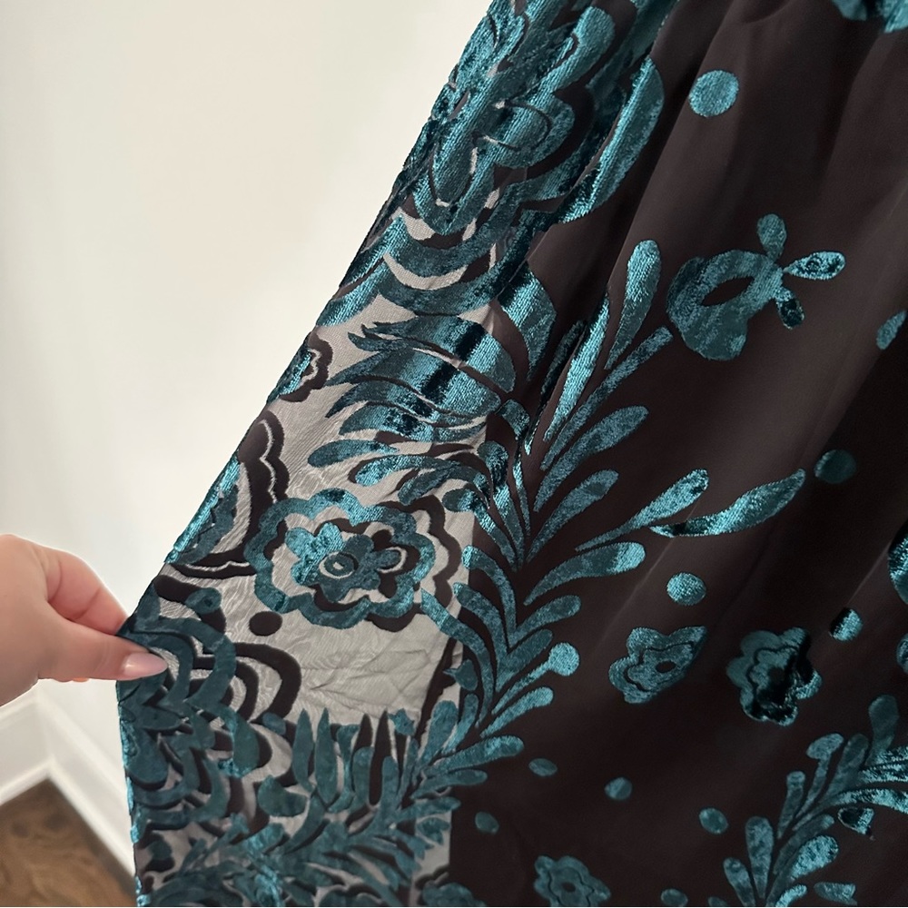NWT Soft Surroundings Velvet Dimora Dress - Picture 10 of 10